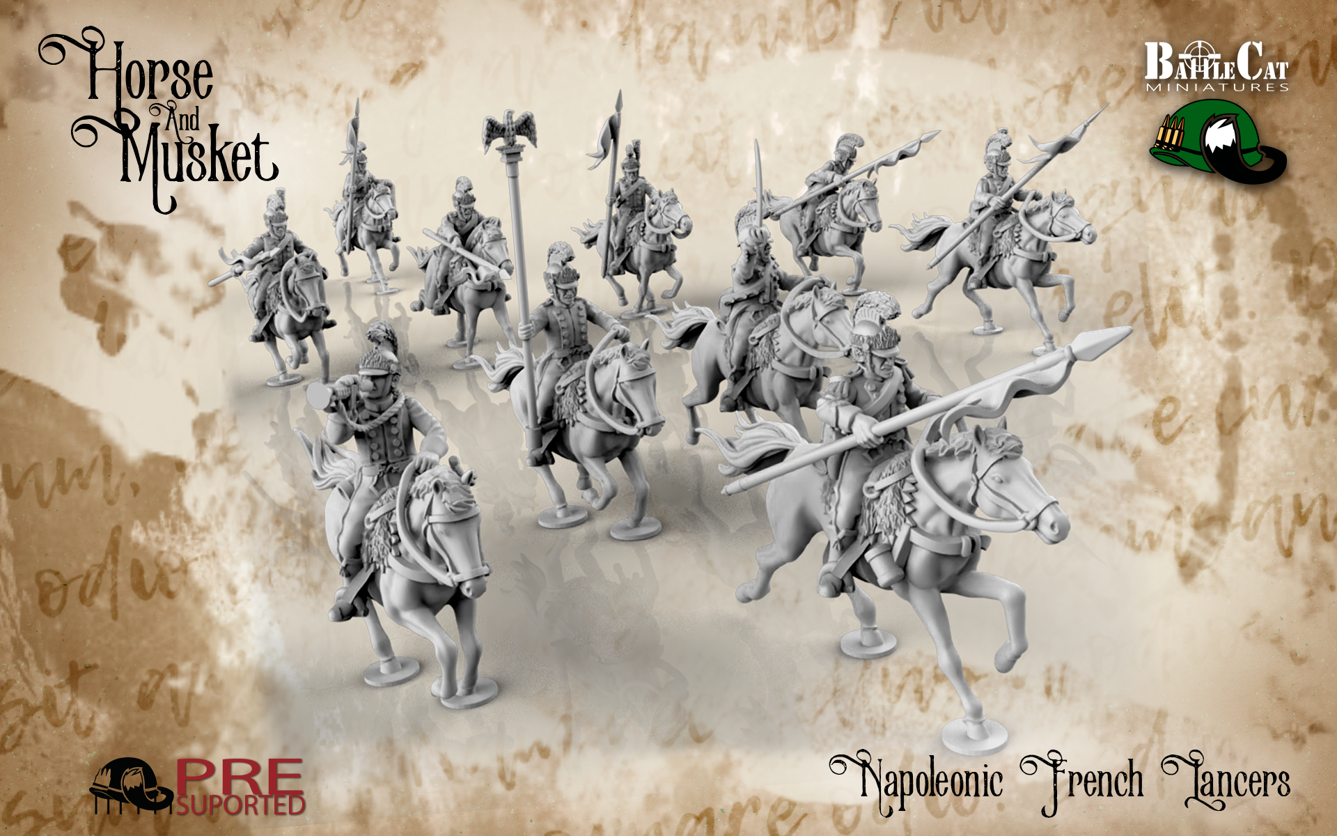 1812 French lancers